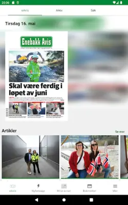 Enebakk Avis eAvis android App screenshot 9