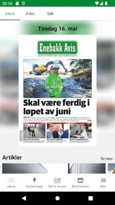 Enebakk Avis eAvis android App screenshot 14